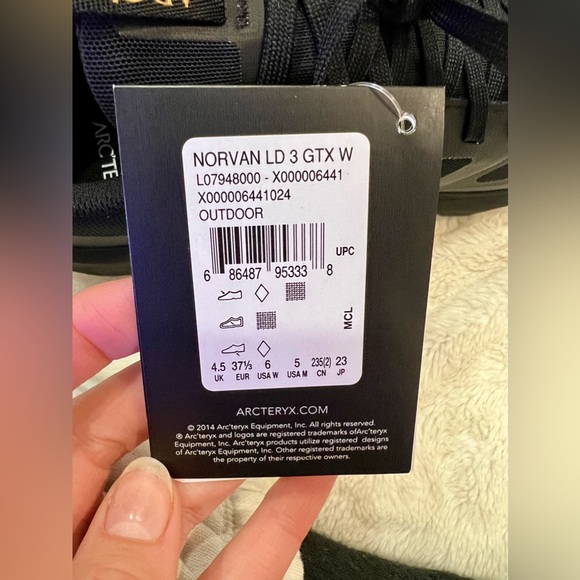 New - ARC’TERYX NORVAN LD 3 GTX SHOES - Picture 10 of 15